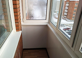 Остекление и внутренняя отделка балкона, г. Горно-Алтайск